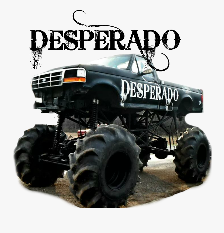 Desperado Mega Mud Truck - Monster Truck, Transparent Clipart