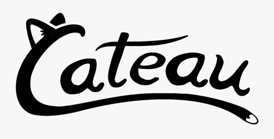 Cateau Transp Logo - Calligraphy, Transparent Clipart
