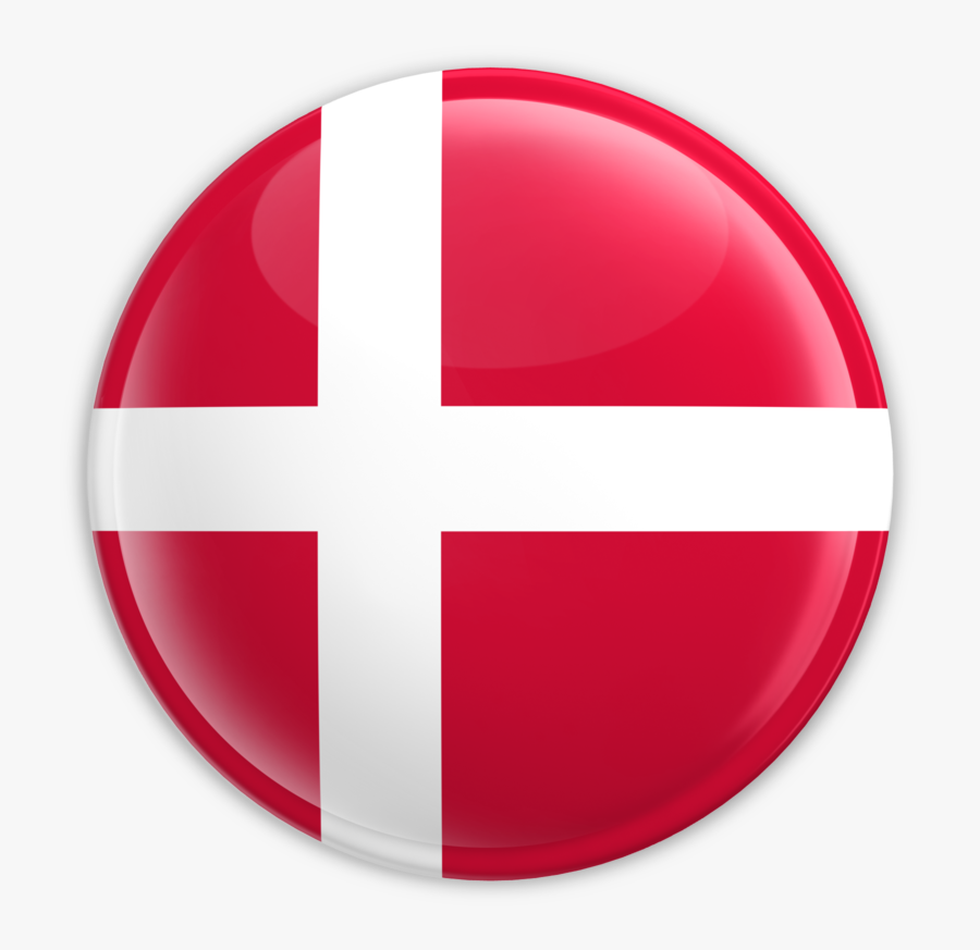 Transparent Clipart Dansk Flag - Circle, Transparent Clipart