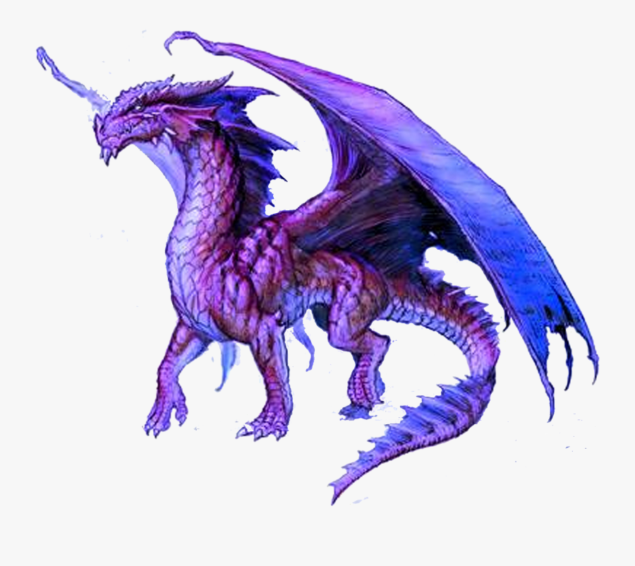 Dragon Purple Icon - Purple Dragons, Transparent Clipart