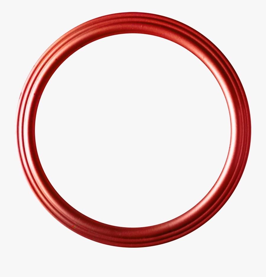 Circle Red Disk Shape - Circle Shape Logo Png, Transparent Clipart