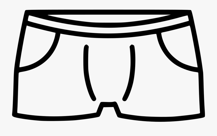 Boxer Shorts - Clipart Boxer Shorts, Transparent Clipart