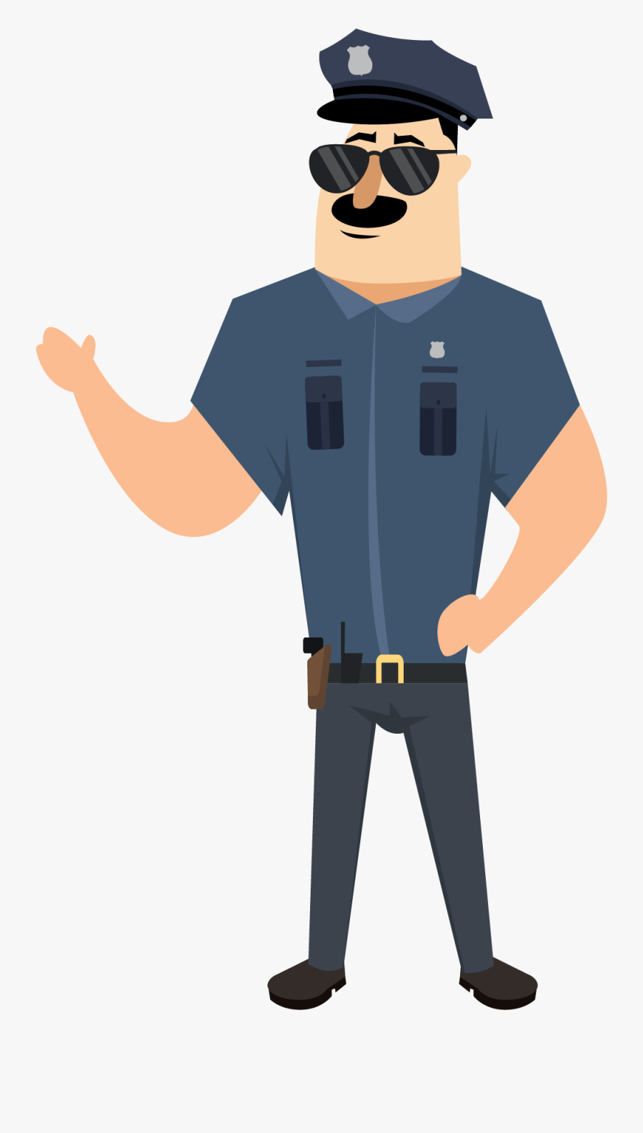 Policeman Png - Cop Transparent Background, Transparent Clipart