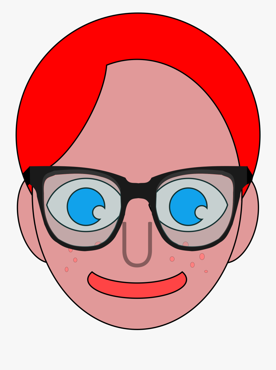 Face Glasses Cartoon Png, Transparent Clipart
