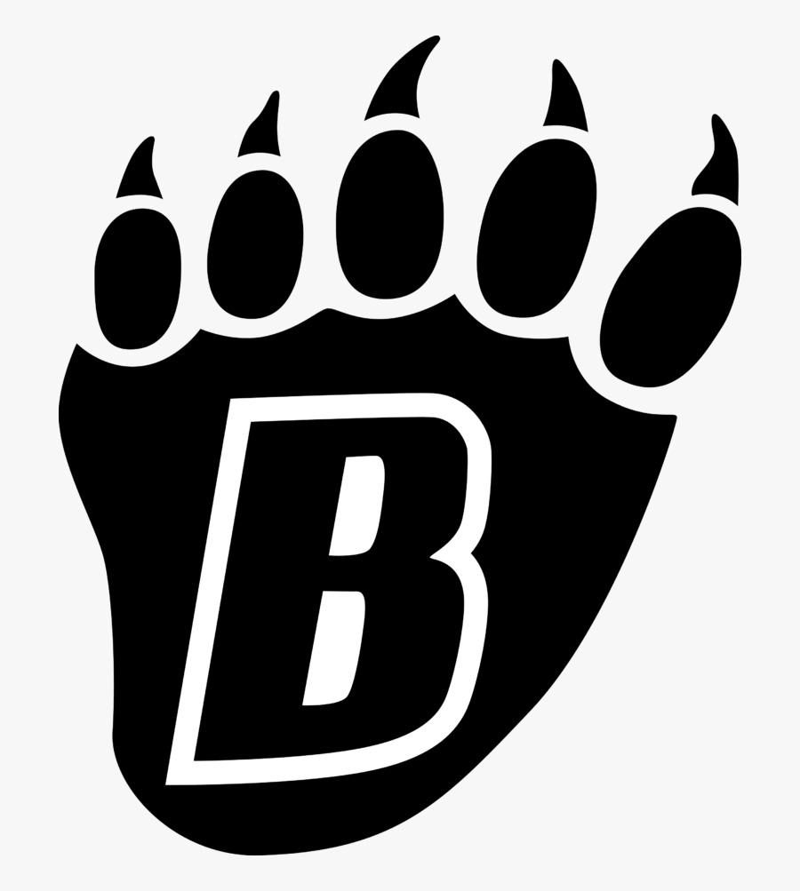 Bear Paw Print Free Download Clip Art On - White Bear Lake Bears Logo, Transparent Clipart