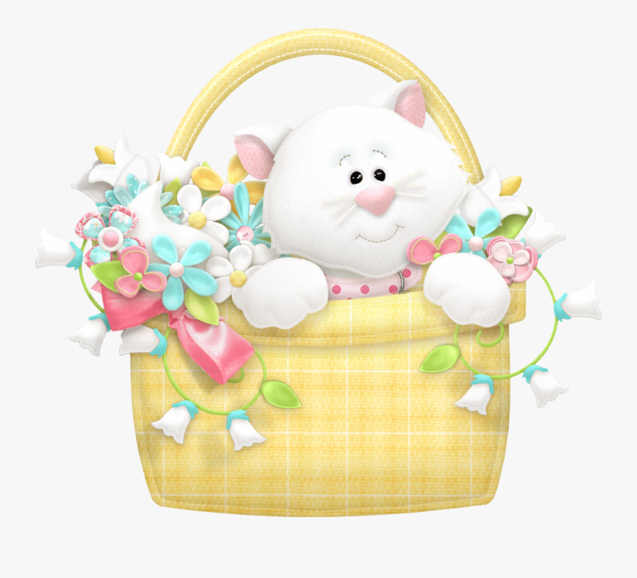 Sweet Spring Clip Art - Nitwit Gatinho Png, Transparent Clipart