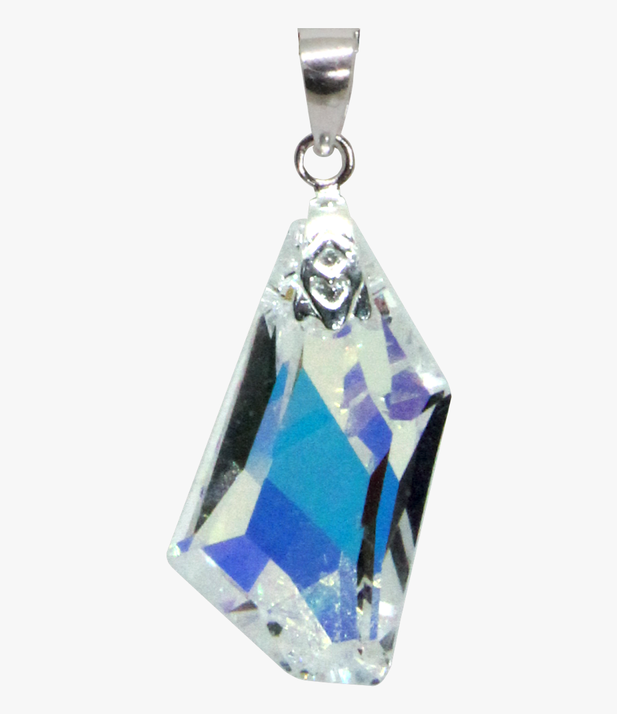 Swarovski De-art Aurora Borealis Crystal Pendant Necklace - Locket, Transparent Clipart