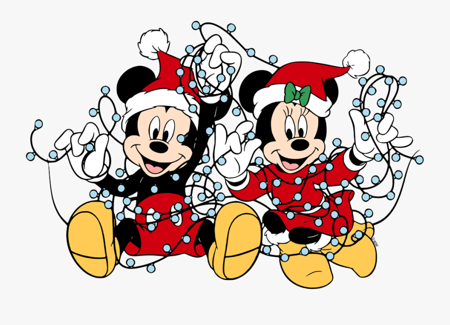 Drawing Minnie Mouse Christmas, Transparent Clipart