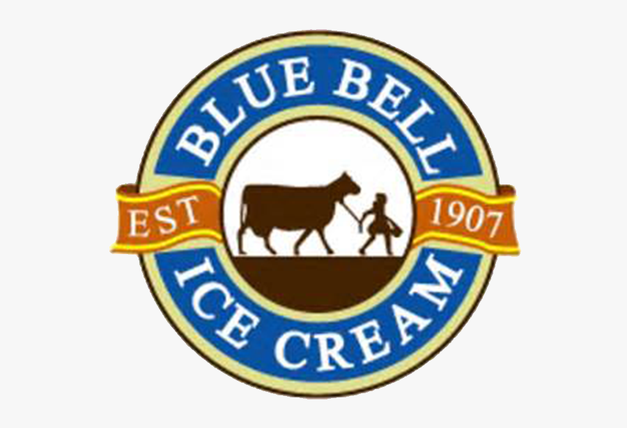 Bluebell Ice Cream Logo, Transparent Clipart