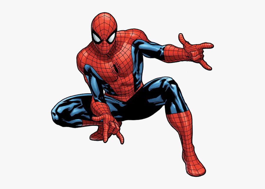 Spider-man Transparent - Spider Man Comic Png, Transparent Clipart
