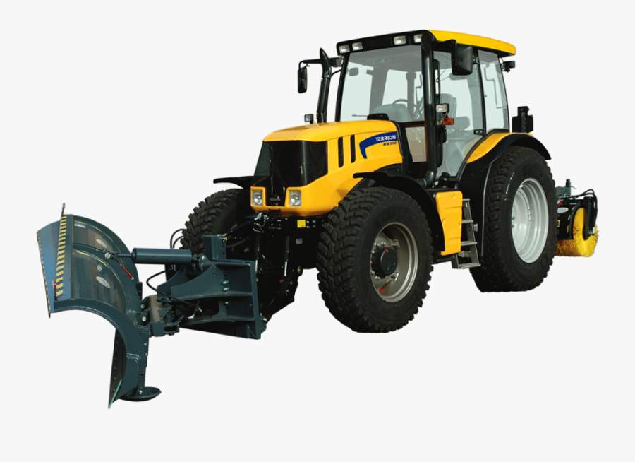 Yellow Tractor Png Image - Agricultural Equipment Png, Transparent Clipart