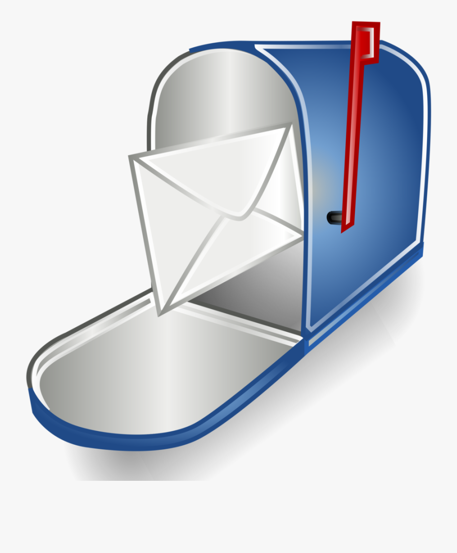 Open Mail Box Png, Transparent Clipart