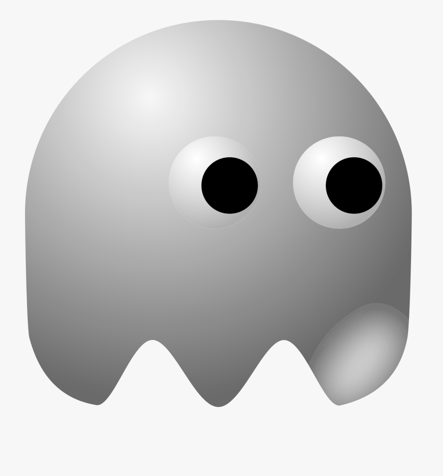 Ghost Clipart Pac Man - Pac Man's Silver Ghosts Png, Transparent Clipart