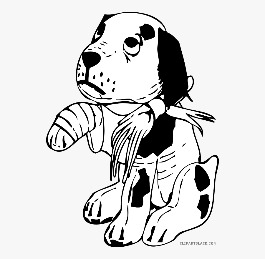 Free Sad Dog Clipart Png Download Sad Dog Clipart - Abusing Animals Clipart Black And White, Transparent Clipart