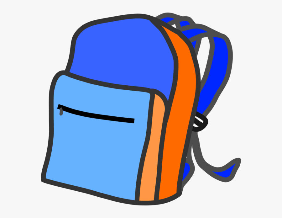 Backpack - Transparent Background Backpack Clipart, Transparent Clipart