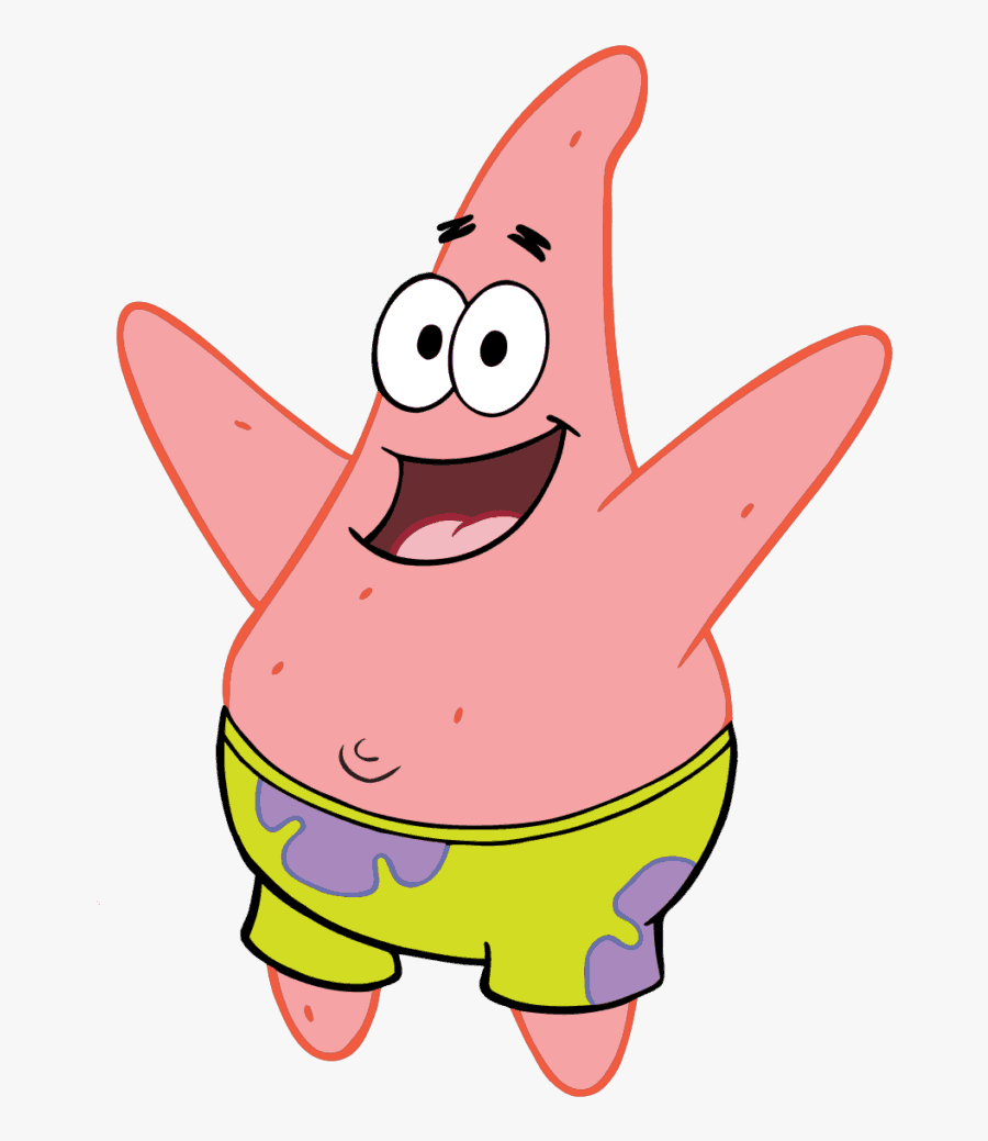 Spongebob Happy Patrick Star - Patrick Star Png, Transparent Clipart