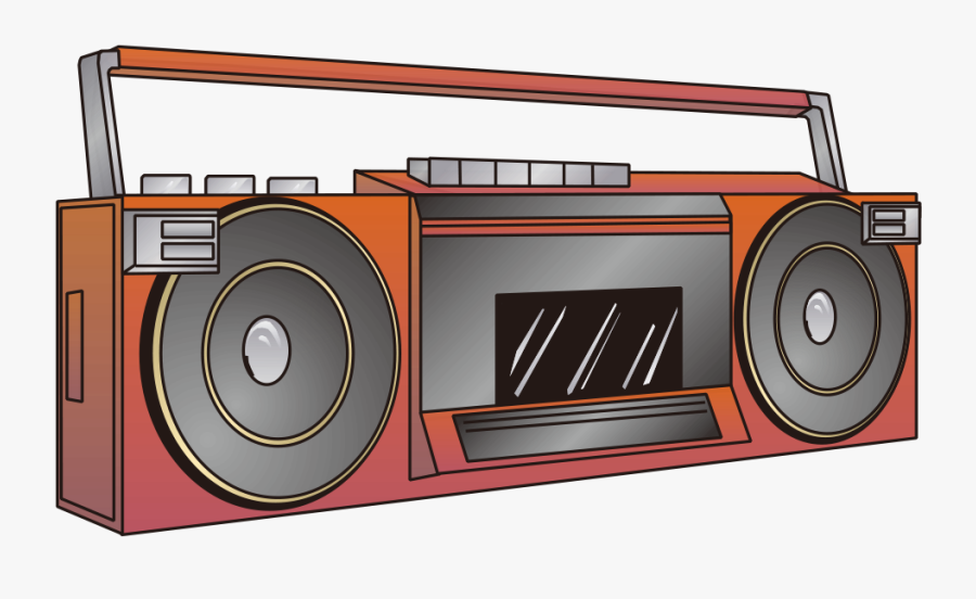 Painted Red Radio Pictures Png Download - Png Radio Clipart Transparent, Transparent Clipart