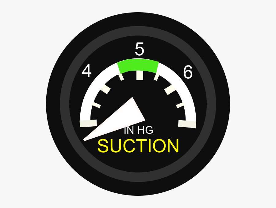 Cessna Type Gyro Suction Gage Png Images - Free Clipart Gages, Transparent Clipart