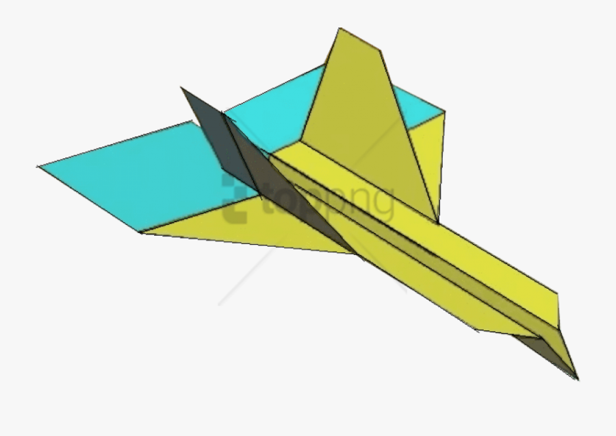Free Png Paper Airplanes Hq Png Image With Transparent - Hard Paper Airplane Instructions, Transparent Clipart