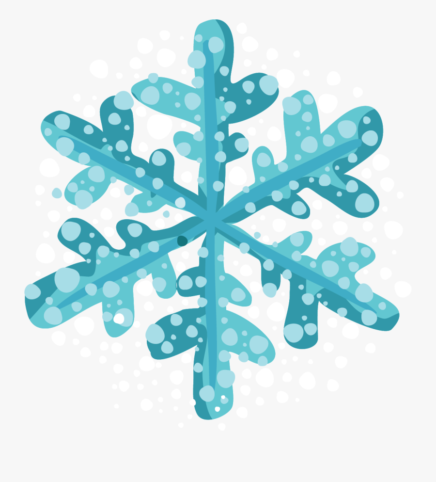 Snowflake - Transparent Background Winter Snowflake Clipart, Transparent Clipart