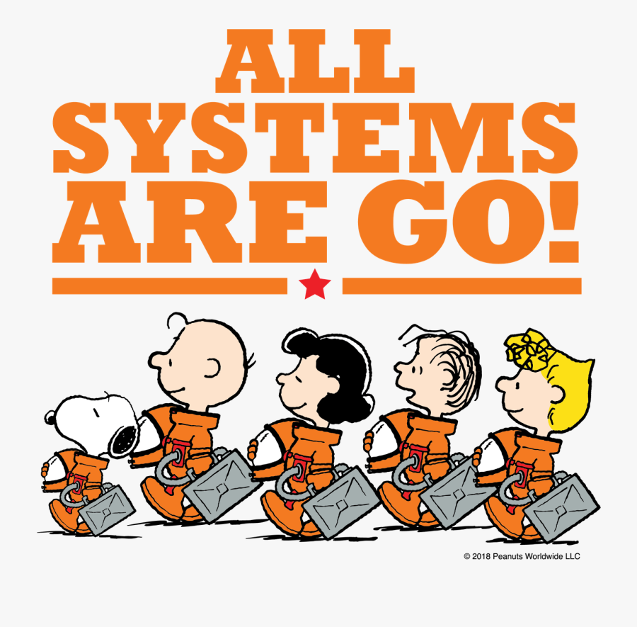 Snoopy All Systems Are Go, Transparent Clipart