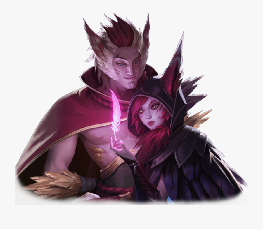 League Of Legends Rakan And Xayah, Transparent Clipart