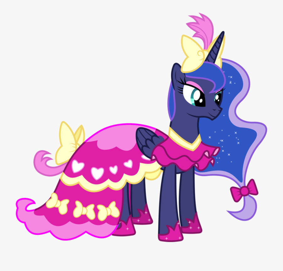 My Little Pony Princess Luna Dress, Transparent Clipart