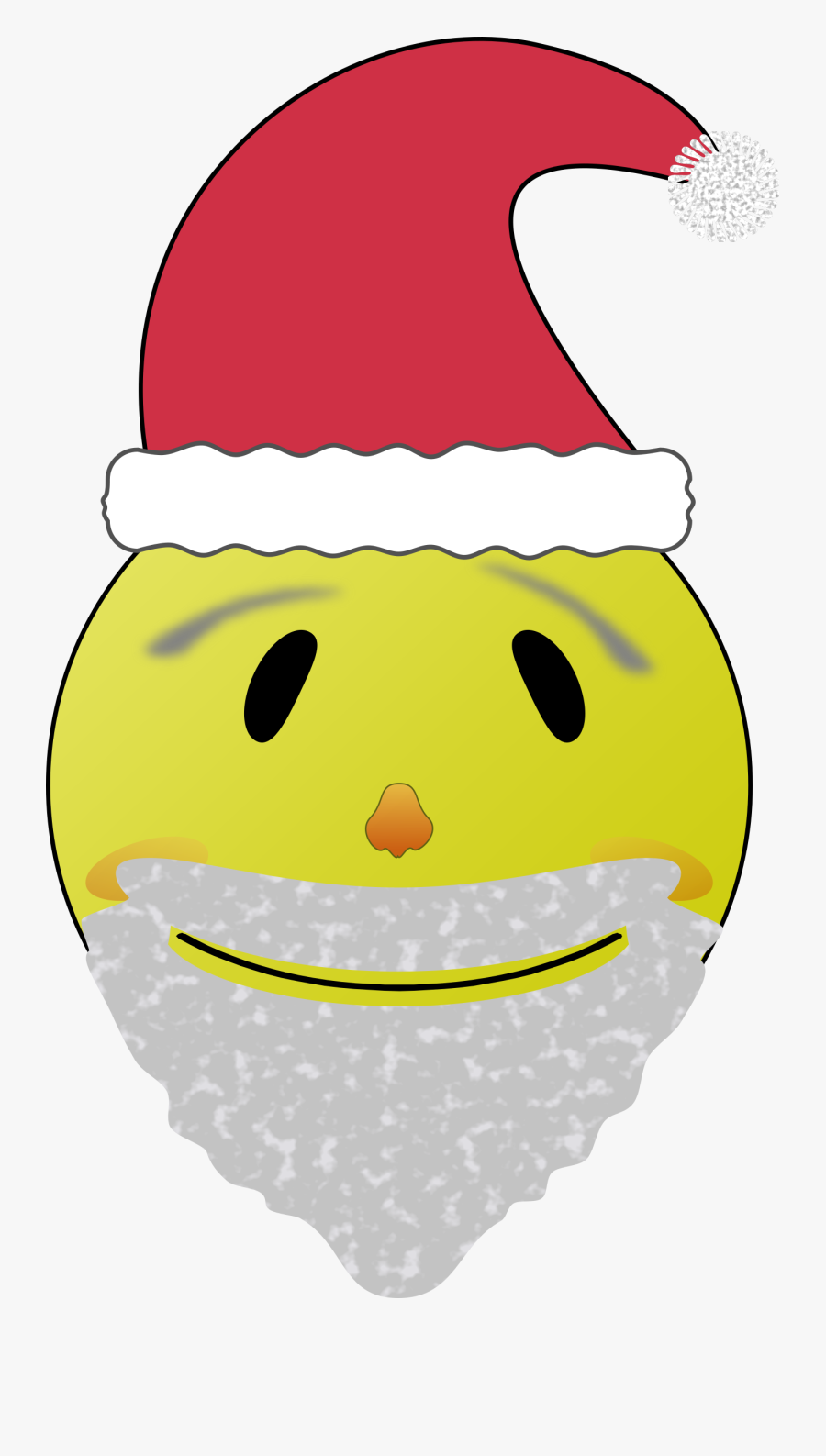 Smiley Santa Vector Clipart - Organograma Das Casas Bahia, Transparent Clipart