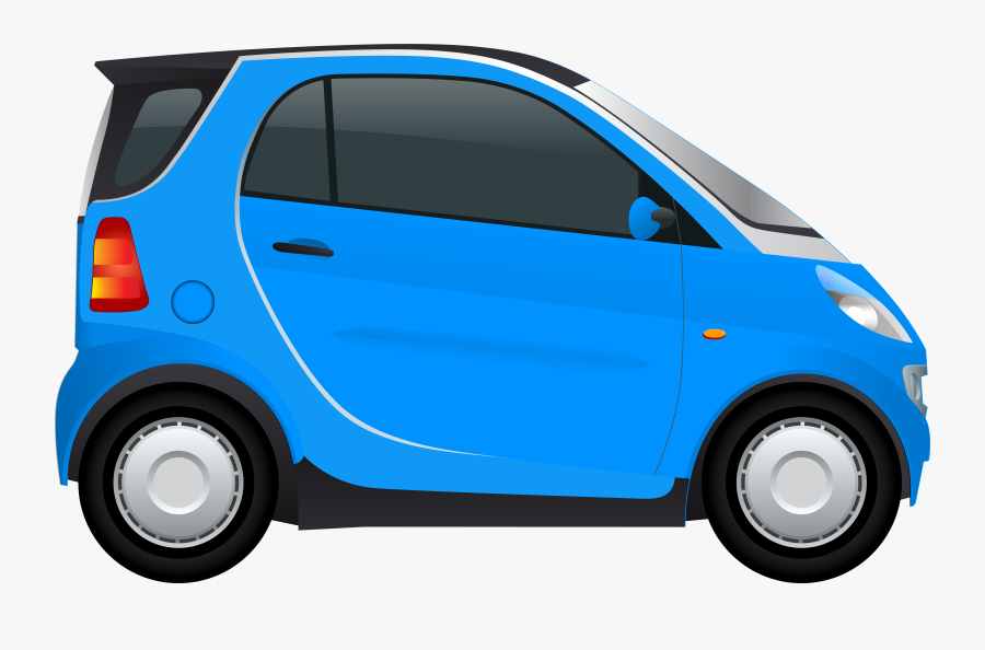Blue Mini Car Png Clipart - Car Sign Clipart Png, Transparent Clipart