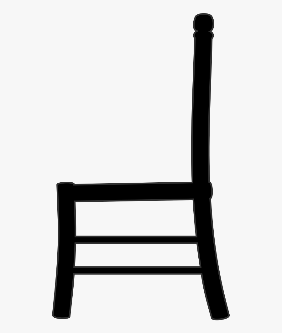 Chair Clipart Side View, Transparent Clipart