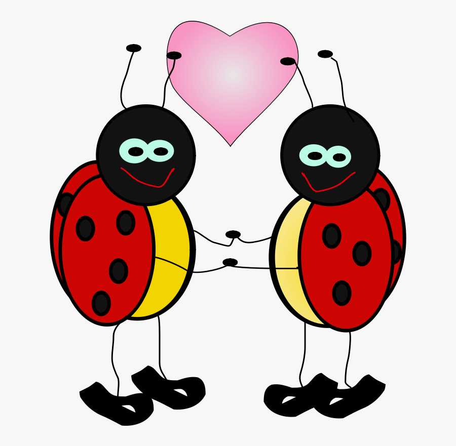 Clipart - Lady Bugs - If You Were A Bug And I Were A Bug, Transparent Clipart