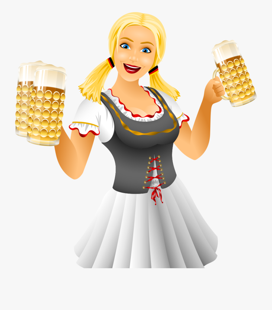 Germany Clipart Food German - Transparent Background Oktoberfest Clipart, Transparent Clipart