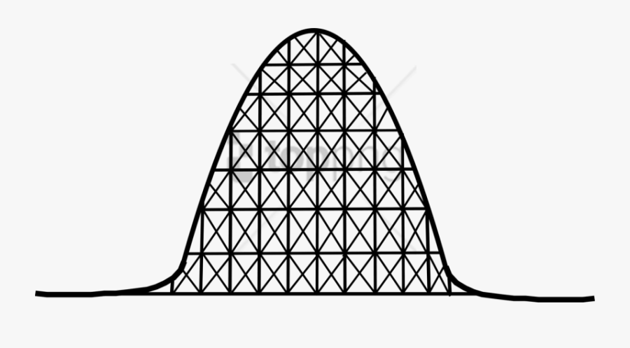 Free Png Roller Coaster Drop Png Image With Transparent - Simple Roller Coaster Clipart, Transparent Clipart