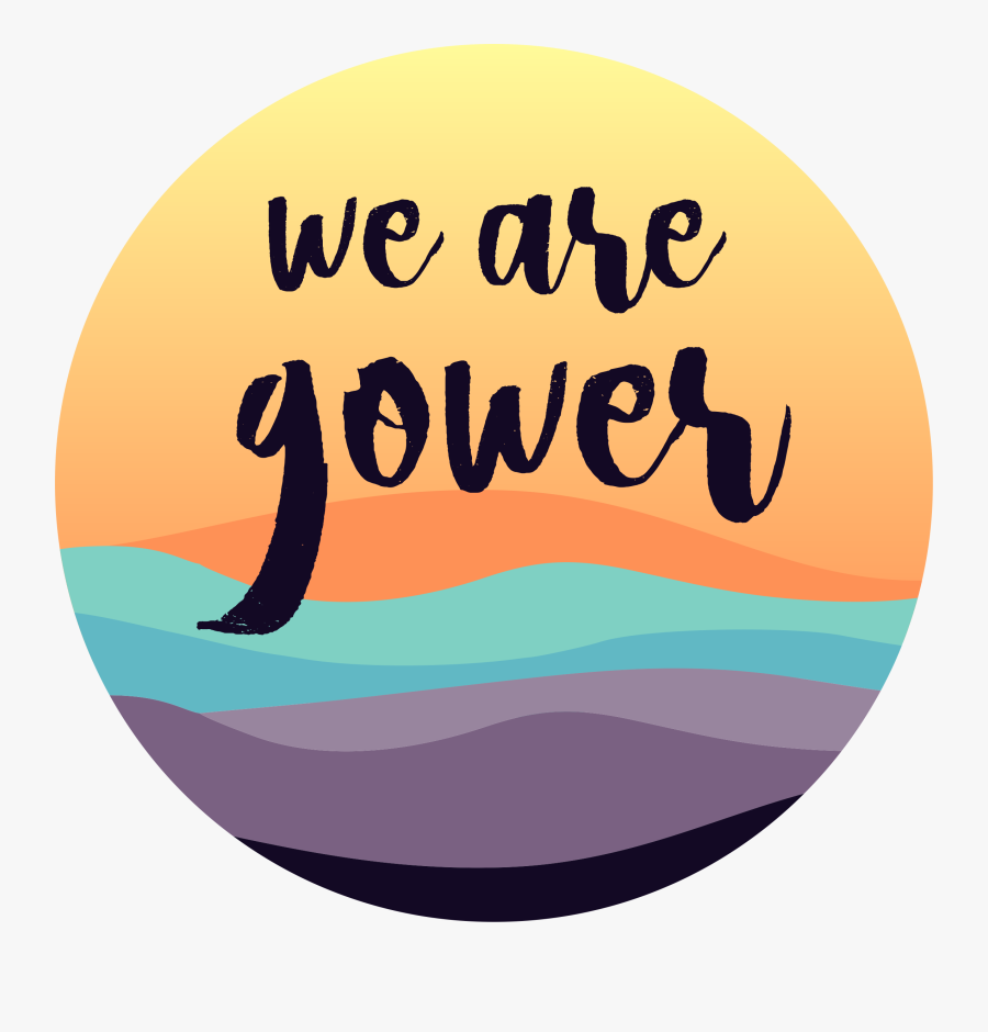 We Are Gower - Circle, Transparent Clipart