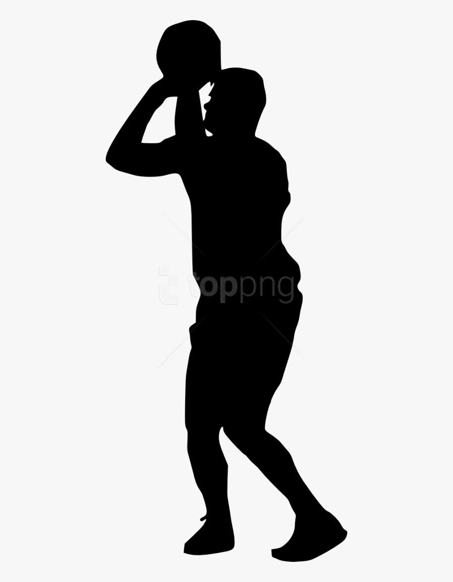 Free Png Basketball Player Silhouette Png - Transparent Basketball Player Clipart, Transparent Clipart