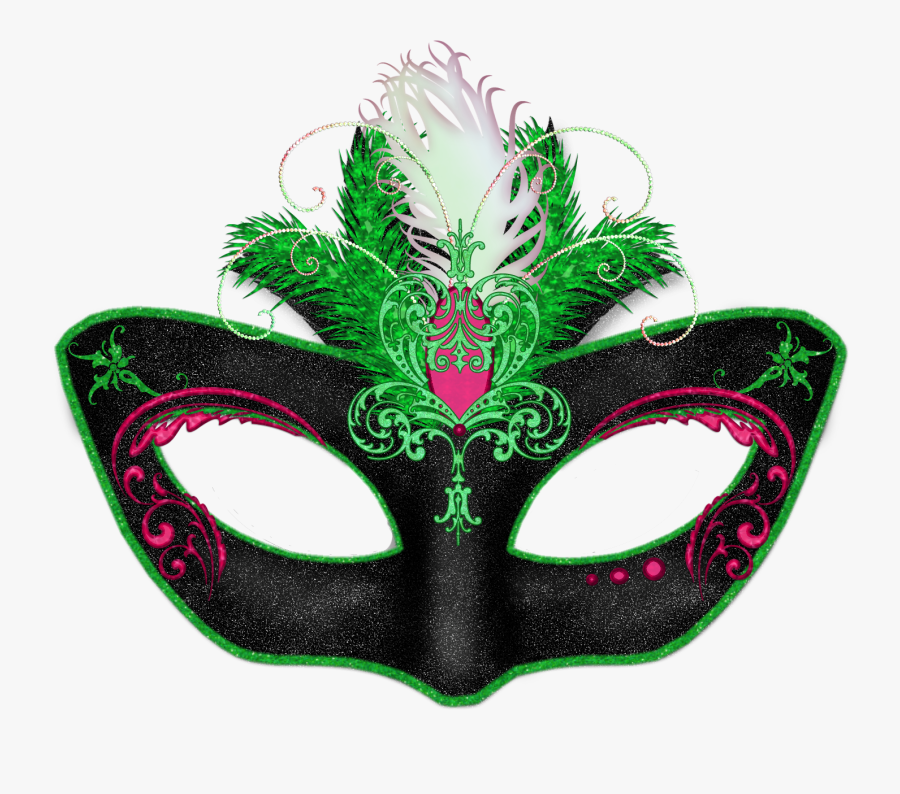 Transparent Carnival Mask Clipart - Masquerade Mask Png, Transparent Clipart