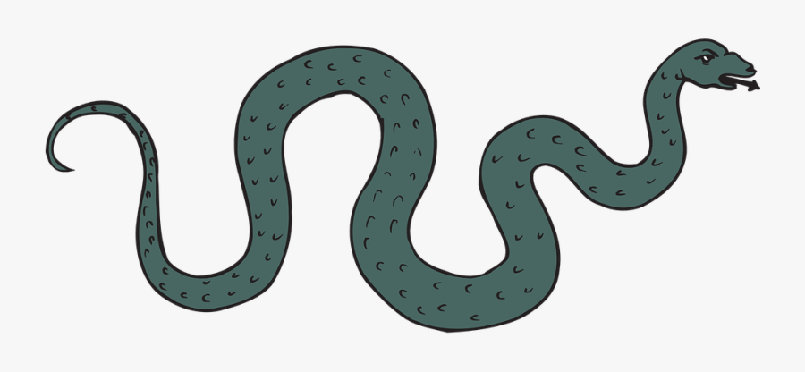 Slithering Snake Clipart, Transparent Clipart