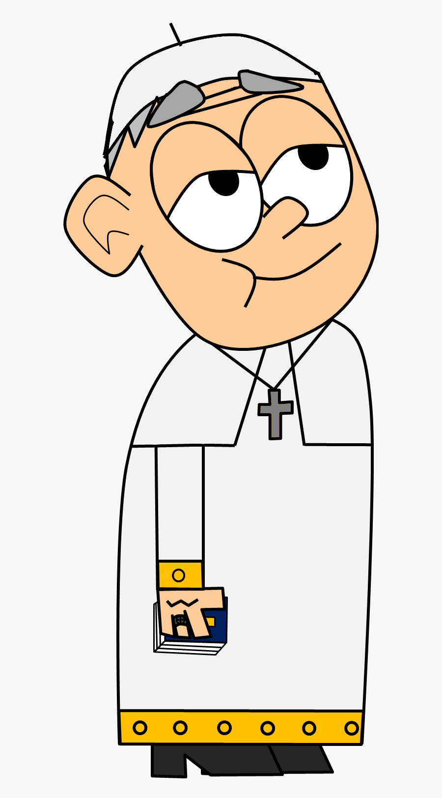 The Loud House Fanon Wikia - Pope Cartoon Png, Transparent Clipart