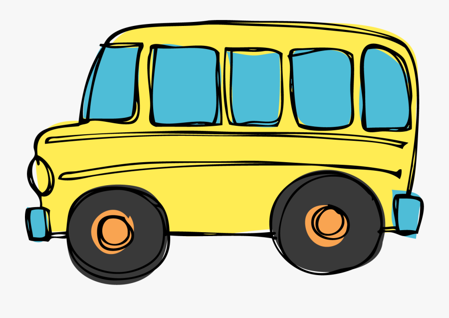 Clipart Bus Land Transport - Bus Clipart, Transparent Clipart