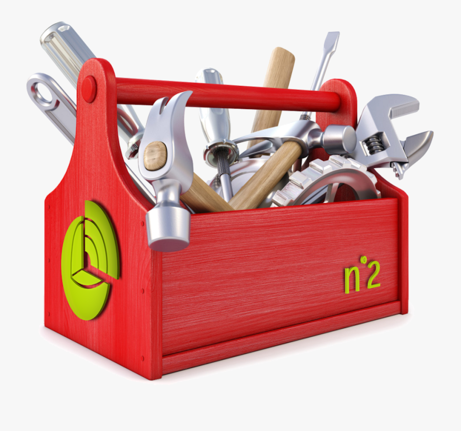 Tools In The Tool Box, Transparent Clipart