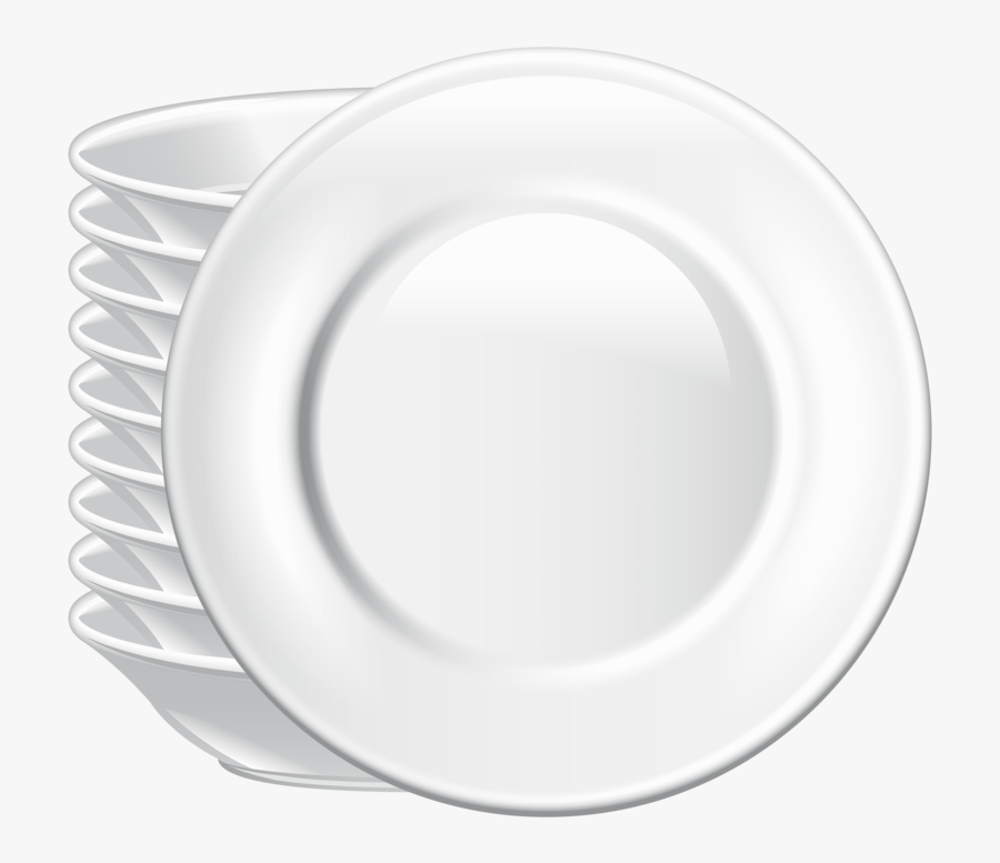 Plates - Free Png Plate Set, Transparent Clipart