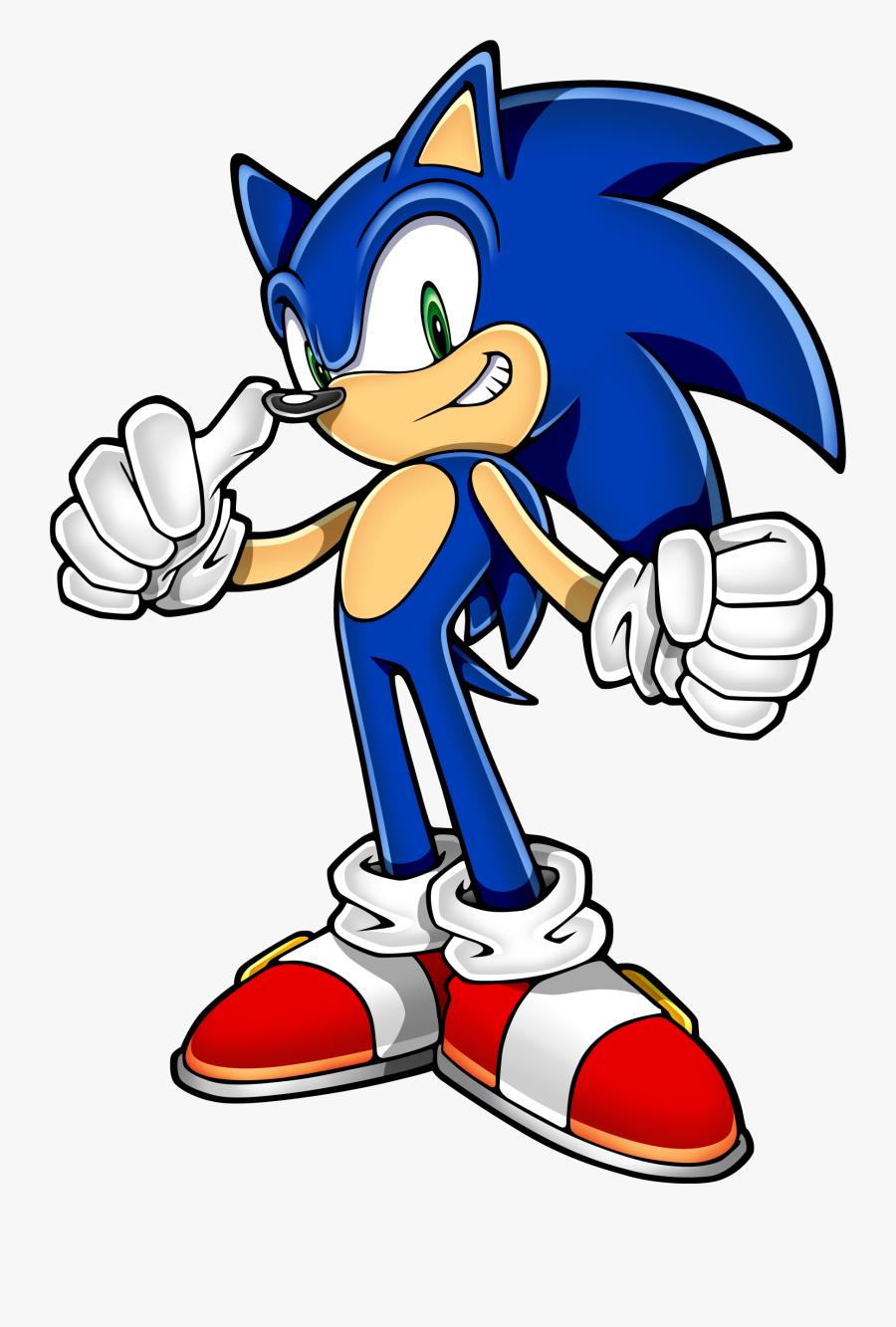 Sonic The Hedgehog Cartoon, Transparent Clipart