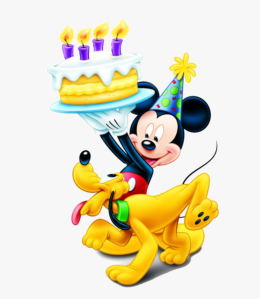 Mickey Mouse De Cumpleaños, Transparent Clipart