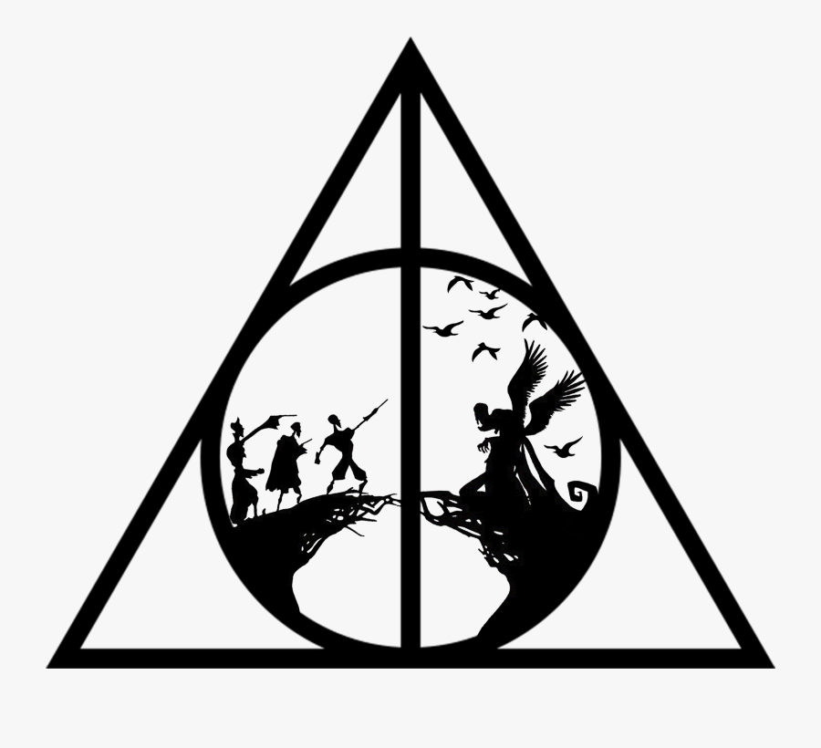 Deathly Hallows Symbol Harry Potter, Transparent Clipart