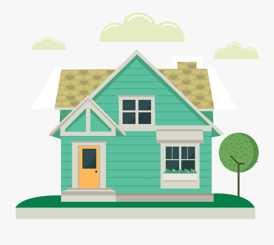 The Idea Is Simple - Simple House Picture Cartoon , Free Transparent