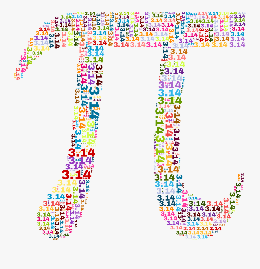 Maths Pi, Transparent Clipart