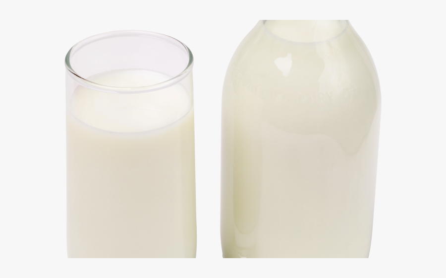 Milk Carton Clipart Transparent Background , Png Download - Glass Bottle, Transparent Clipart