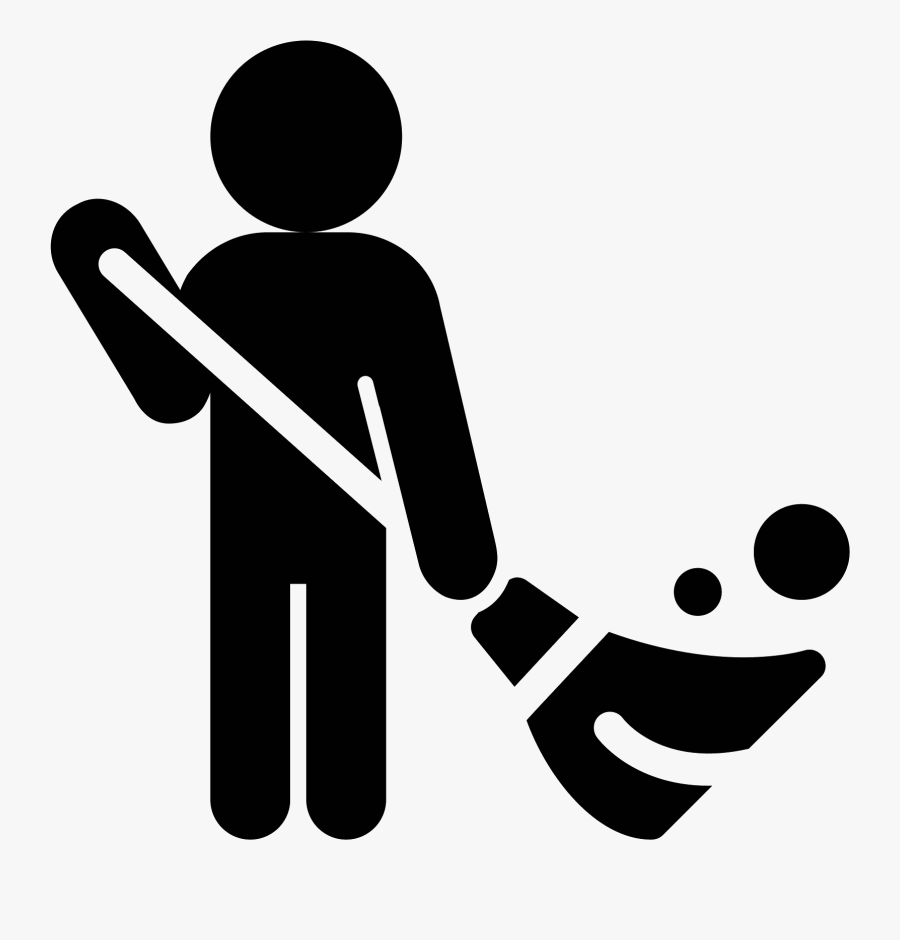 Janitor Filled Icon - Icon Menage Png, Transparent Clipart