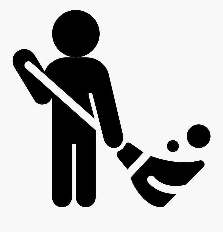 Janitor Filled Icon - Icon Menage Png , Free Transparent Clipart ...