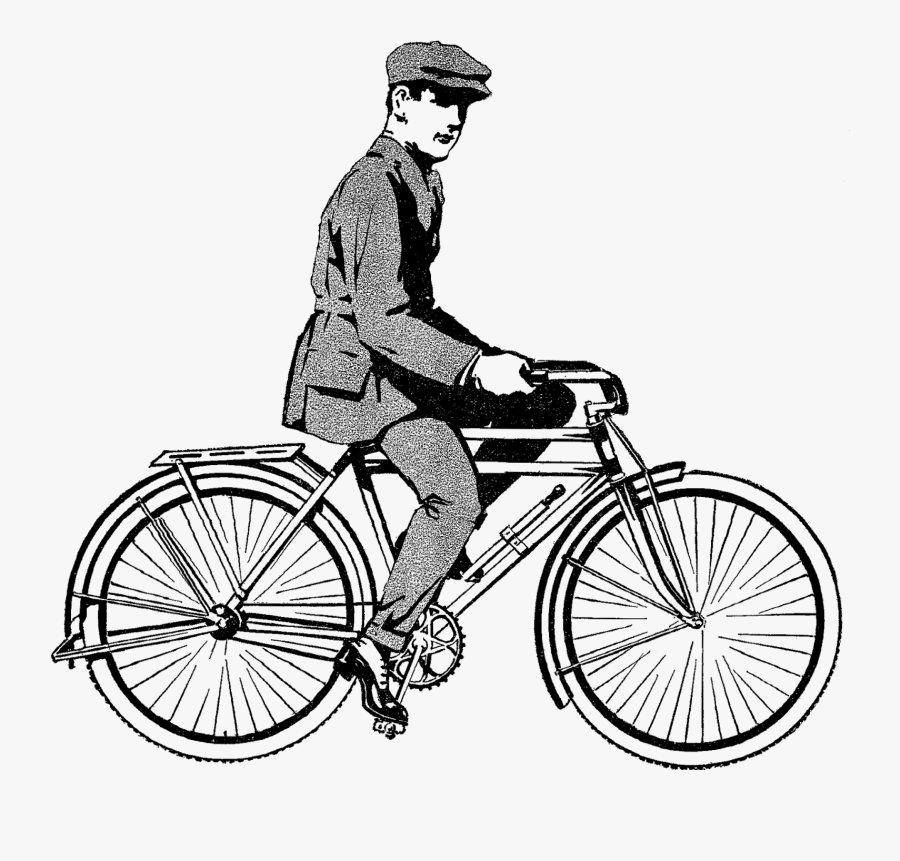 Bicycle Vintage Download Illustration - Bicycle, Transparent Clipart
